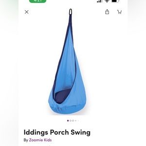 Kids hanging pod egg chair - cocoon chair - brand new